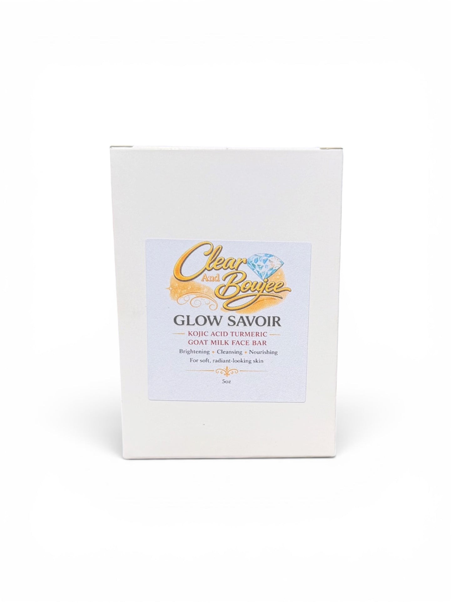 Glow Savoir Kojic Acid + Turmeric Goat Milk Face Bar